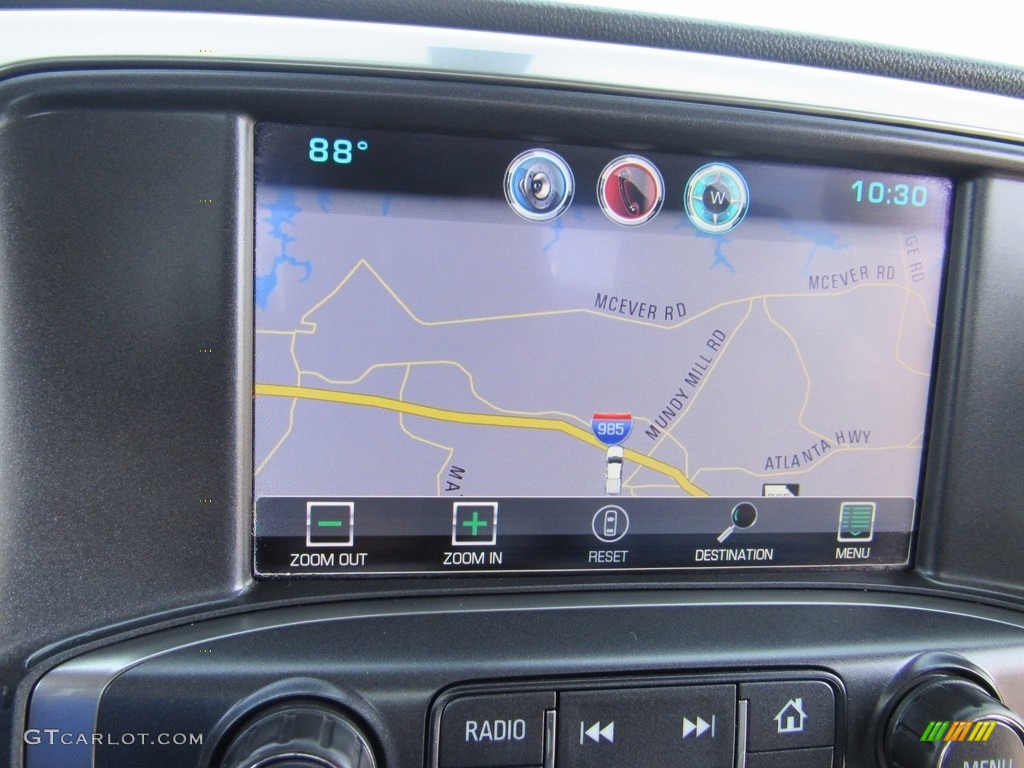 2015 Silverado 3500HD LTZ Crew Cab 4x4 - Blue Granite Metallic / Jet Black/Dark Ash photo #23