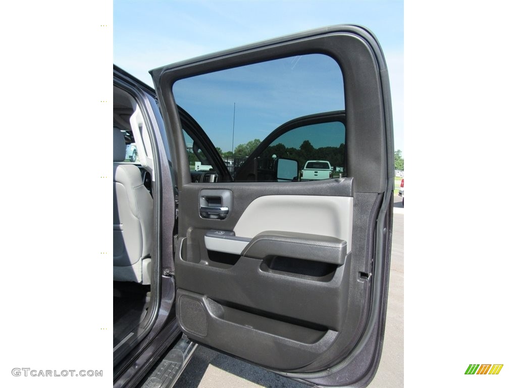 2015 Silverado 3500HD LTZ Crew Cab 4x4 - Blue Granite Metallic / Jet Black/Dark Ash photo #31