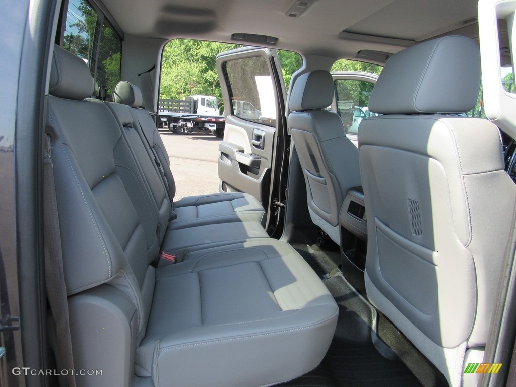 2015 Silverado 3500HD LTZ Crew Cab 4x4 - Blue Granite Metallic / Jet Black/Dark Ash photo #34
