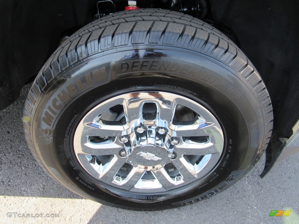 2015 Silverado 3500HD LTZ Crew Cab 4x4 - Blue Granite Metallic / Jet Black/Dark Ash photo #42