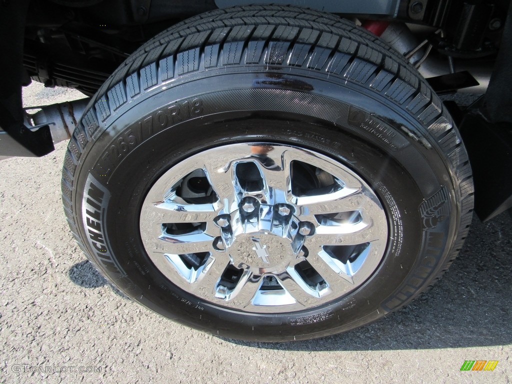 2015 Silverado 3500HD LTZ Crew Cab 4x4 - Blue Granite Metallic / Jet Black/Dark Ash photo #45