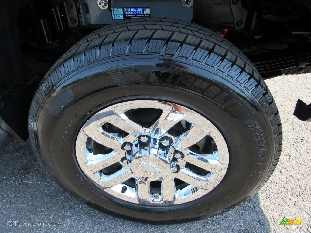 2015 Silverado 3500HD LTZ Crew Cab 4x4 - Blue Granite Metallic / Jet Black/Dark Ash photo #48