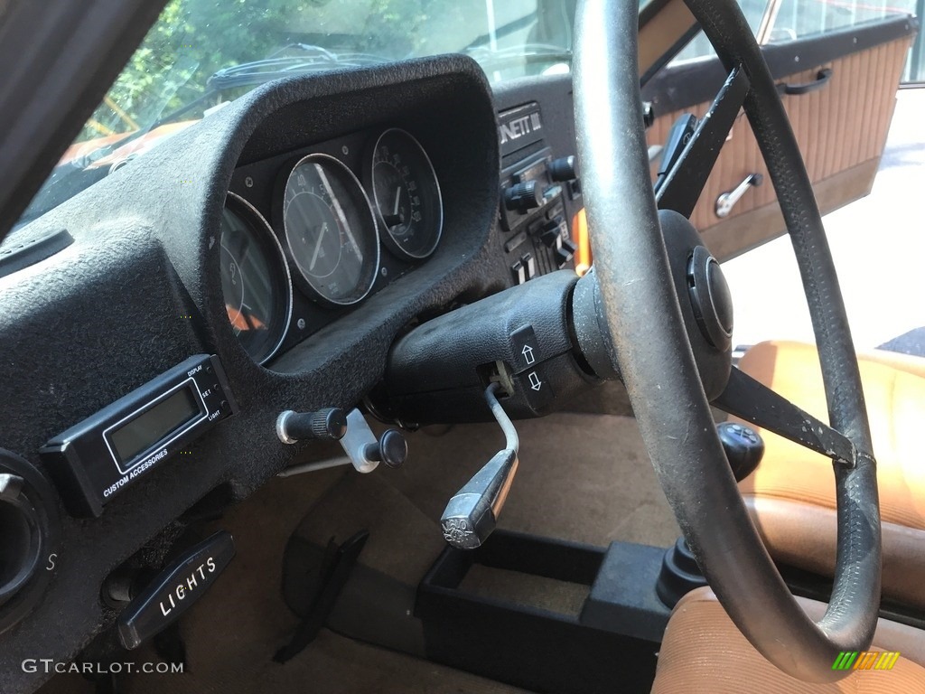 1973 Saab Sonett III Tan Steering Wheel Photo #128538029
