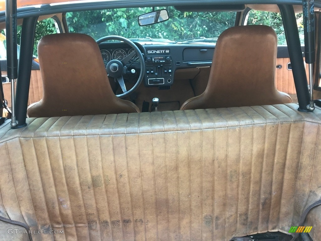 1973 Saab Sonett III Rear Seat Photos