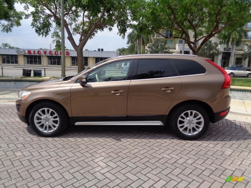 2010 XC60 T6 AWD - Terra Bronze Metallic / Sandstone/Espresso photo #62
