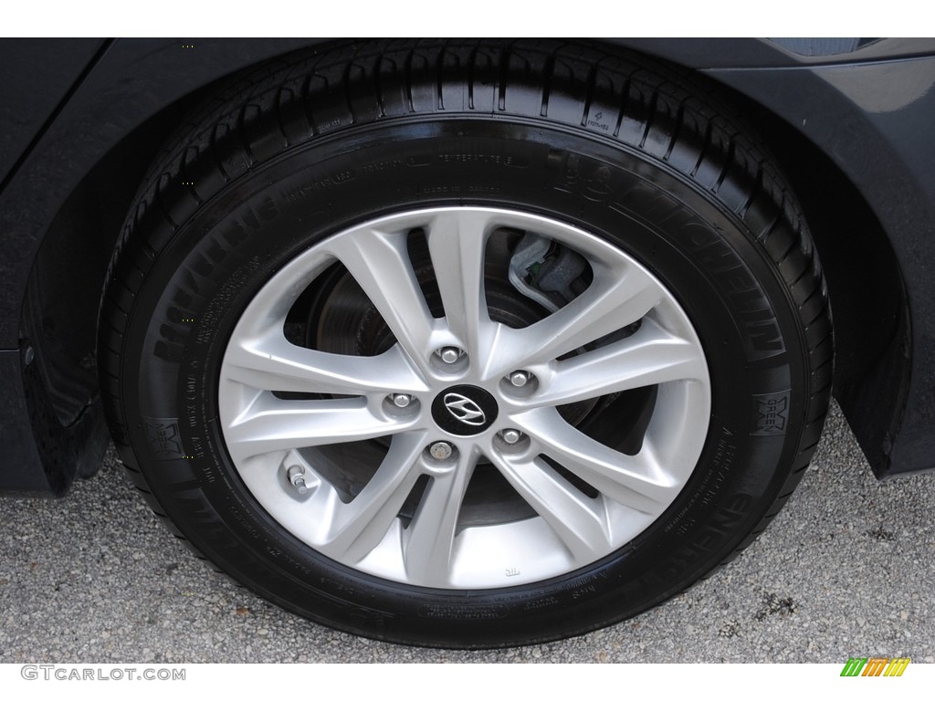 2014 Sonata GLS - Indigo Blue Pearl / Gray photo #11