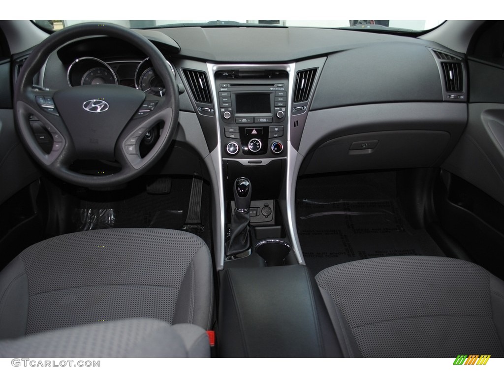 2014 Sonata GLS - Indigo Blue Pearl / Gray photo #13