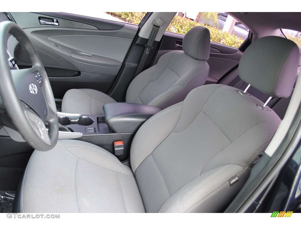2014 Sonata GLS - Indigo Blue Pearl / Gray photo #14