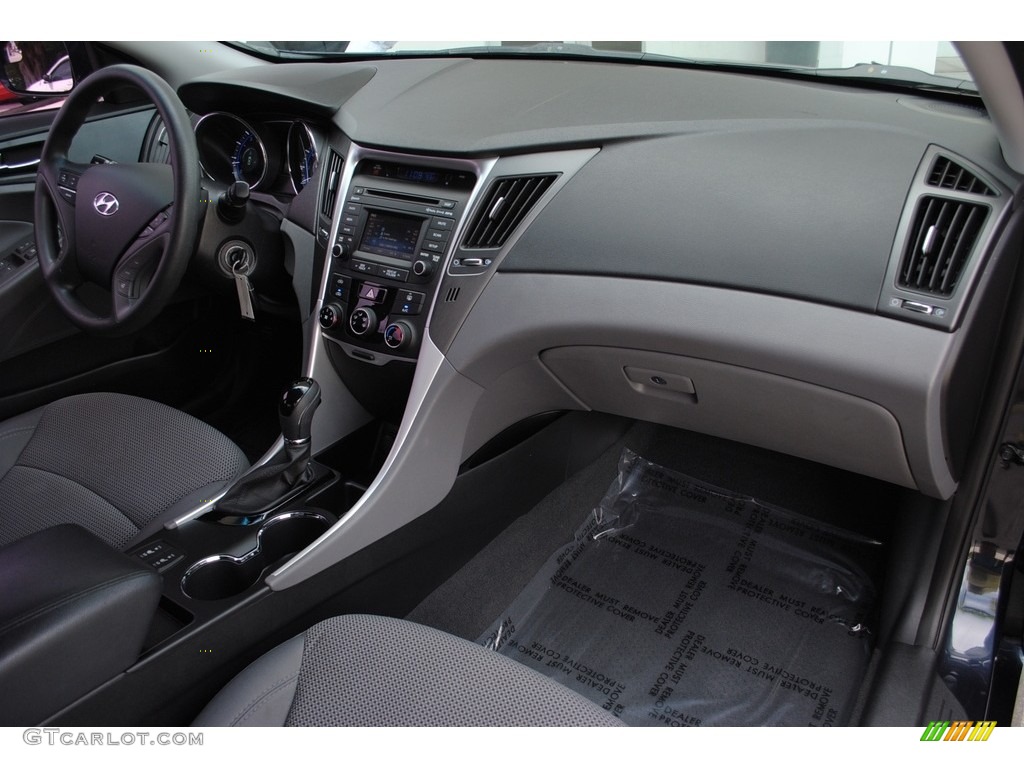 2014 Sonata GLS - Indigo Blue Pearl / Gray photo #18