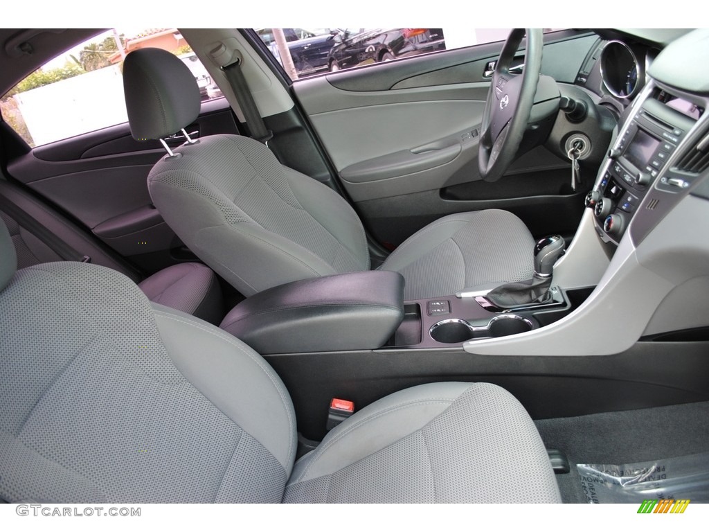 2014 Sonata GLS - Indigo Blue Pearl / Gray photo #19