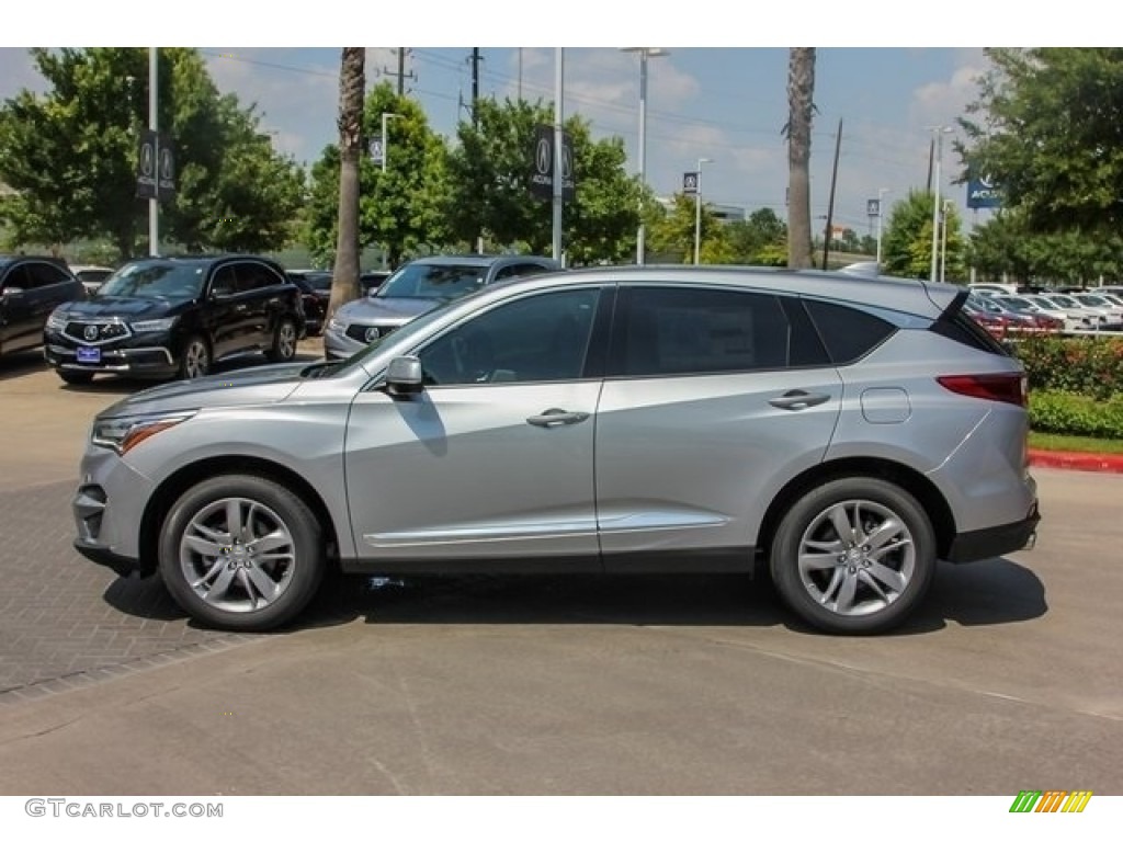 Lunar Silver Metallic 2019 Acura RDX Advance Exterior Photo #128539856