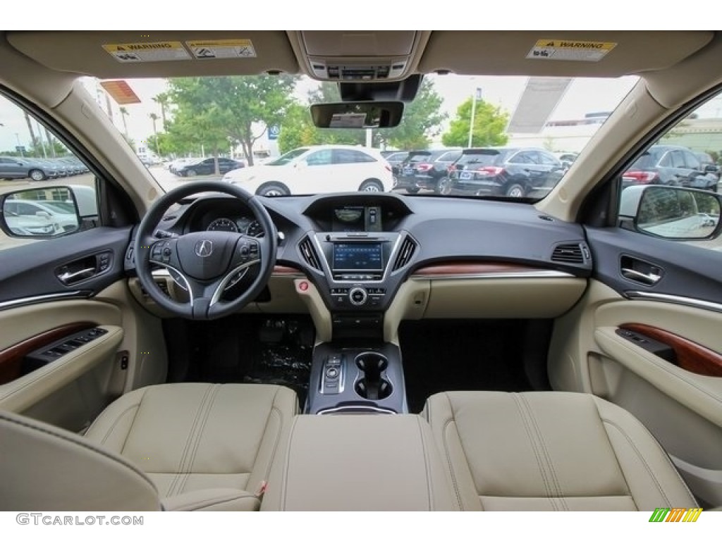 Parchment Interior 2018 Acura MDX Advance SH-AWD Photo #128542136
