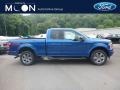 2018 Lightning Blue Ford F150 XLT SuperCab 4x4  photo #1