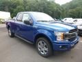 Lightning Blue 2018 Ford F150 XLT SuperCab 4x4 Exterior