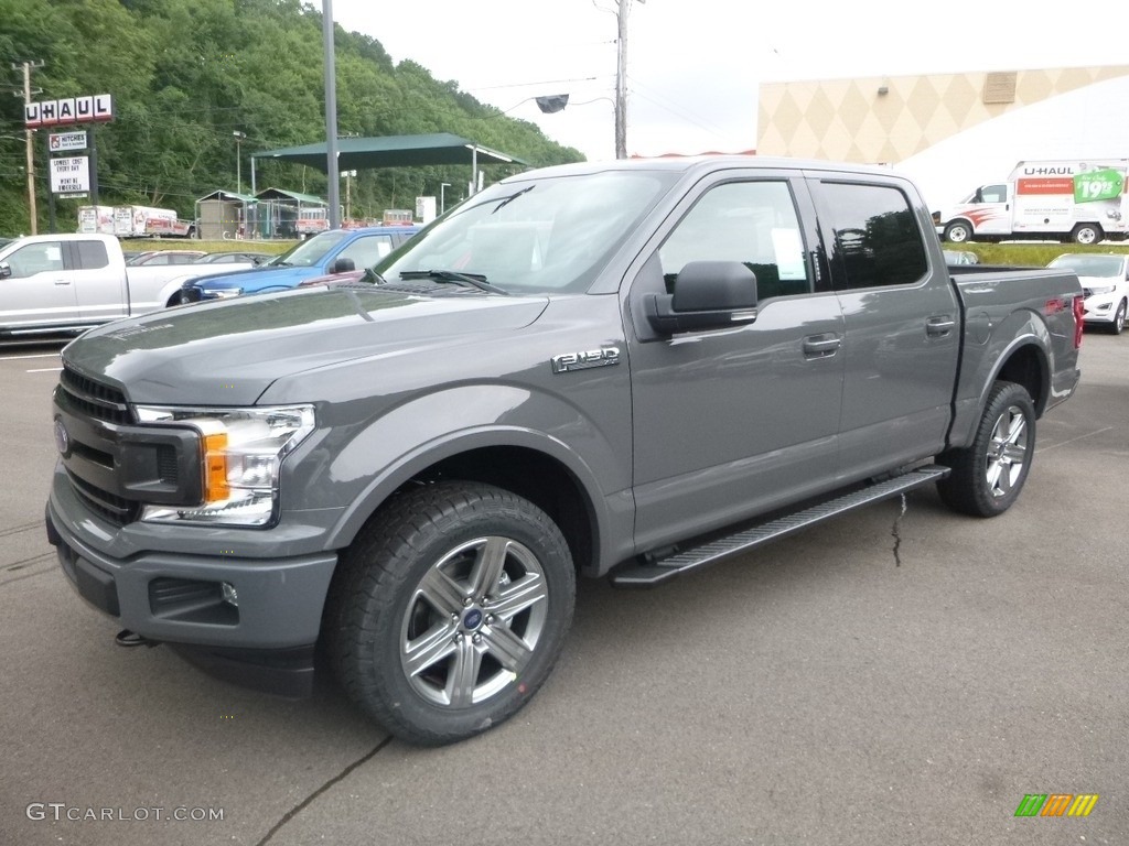 2018 F150 XLT SuperCrew 4x4 - Lead Foot / Black photo #5