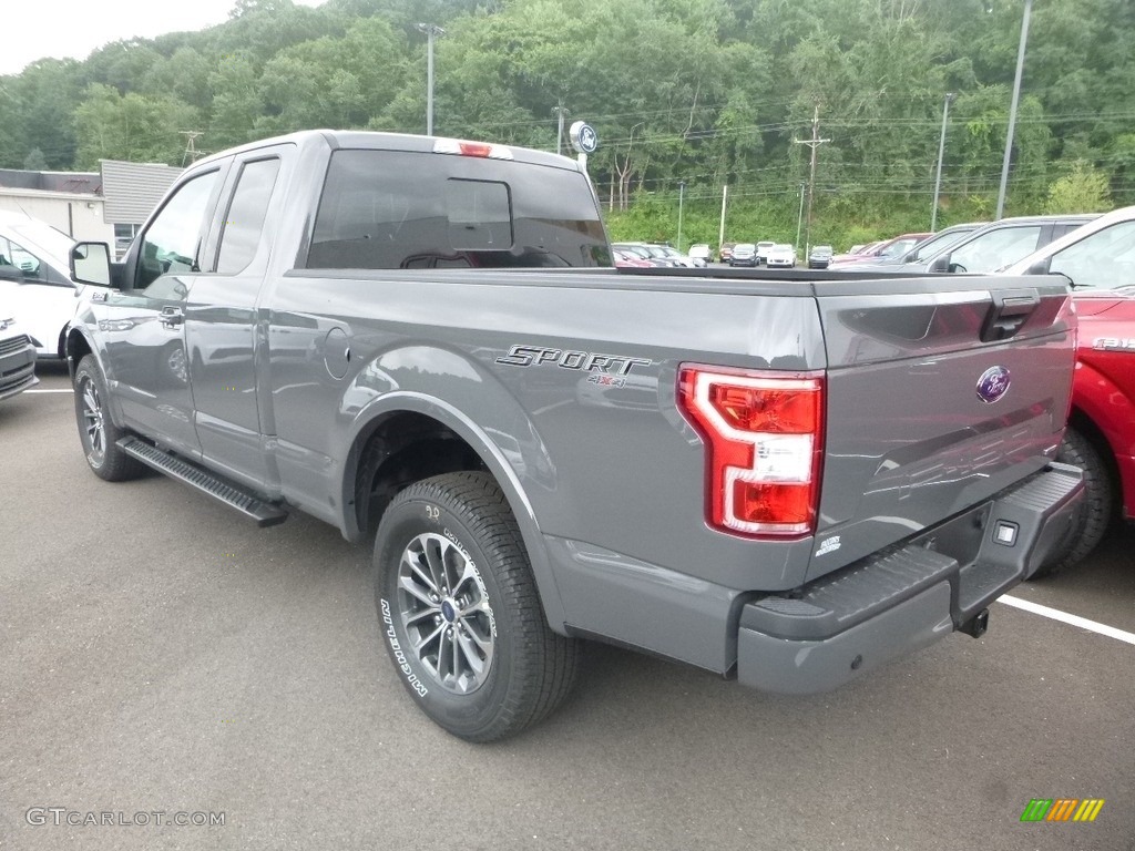 2018 F150 XLT SuperCab 4x4 - Lead Foot / Black photo #6