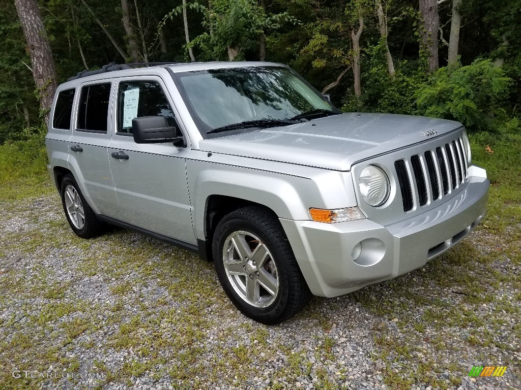 2007 Patriot Sport 4x4 - Bright Silver Metallic / Pastel Slate Gray photo #3