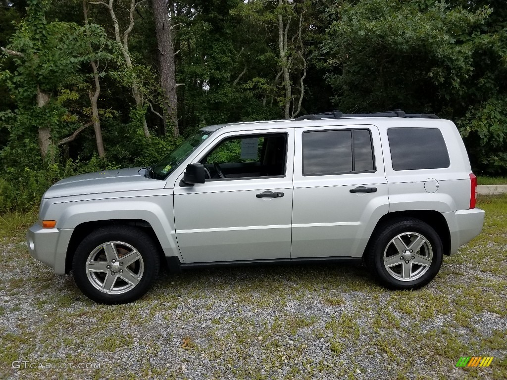 2007 Patriot Sport 4x4 - Bright Silver Metallic / Pastel Slate Gray photo #5