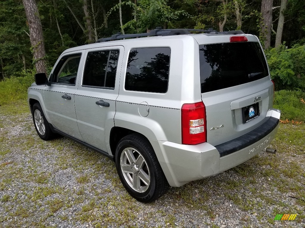 2007 Patriot Sport 4x4 - Bright Silver Metallic / Pastel Slate Gray photo #7