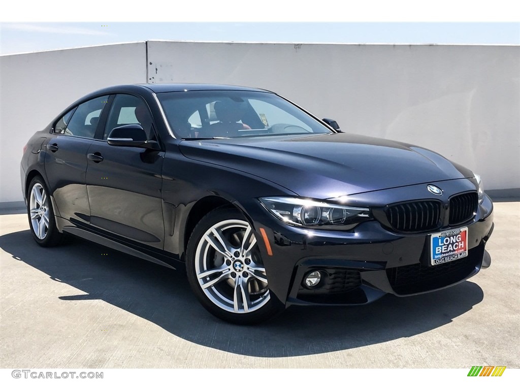 Carbon Black Metallic 2019 BMW 4 Series 430i Gran Coupe Exterior Photo #128543983