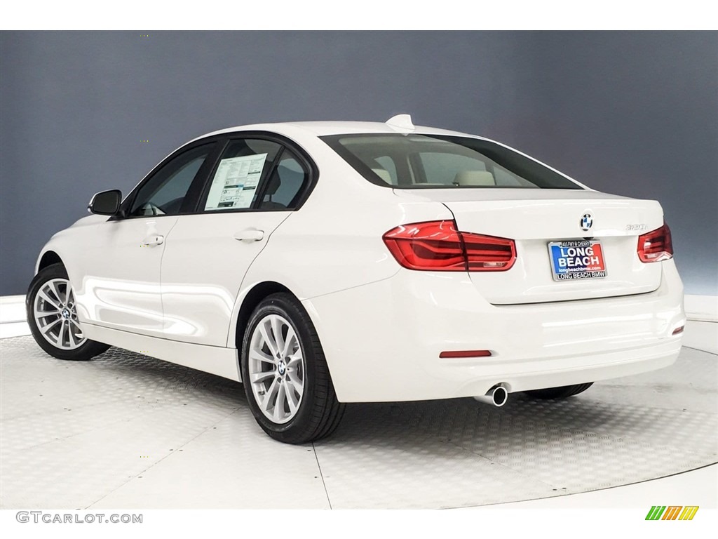 2018 3 Series 320i Sedan - Alpine White / Venetian Beige photo #3