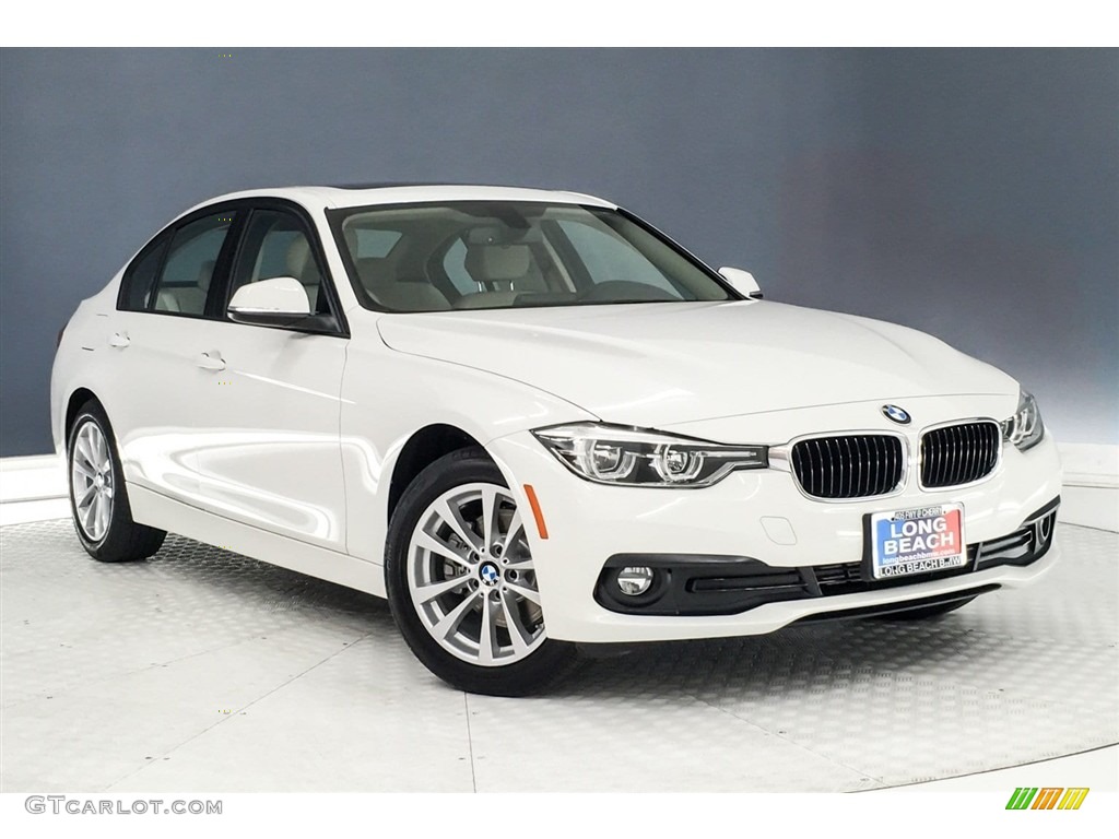 2018 3 Series 320i Sedan - Alpine White / Venetian Beige photo #12
