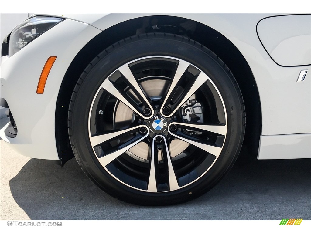 2018 3 Series 330e iPerformance Sedan - Alpine White / Black photo #9
