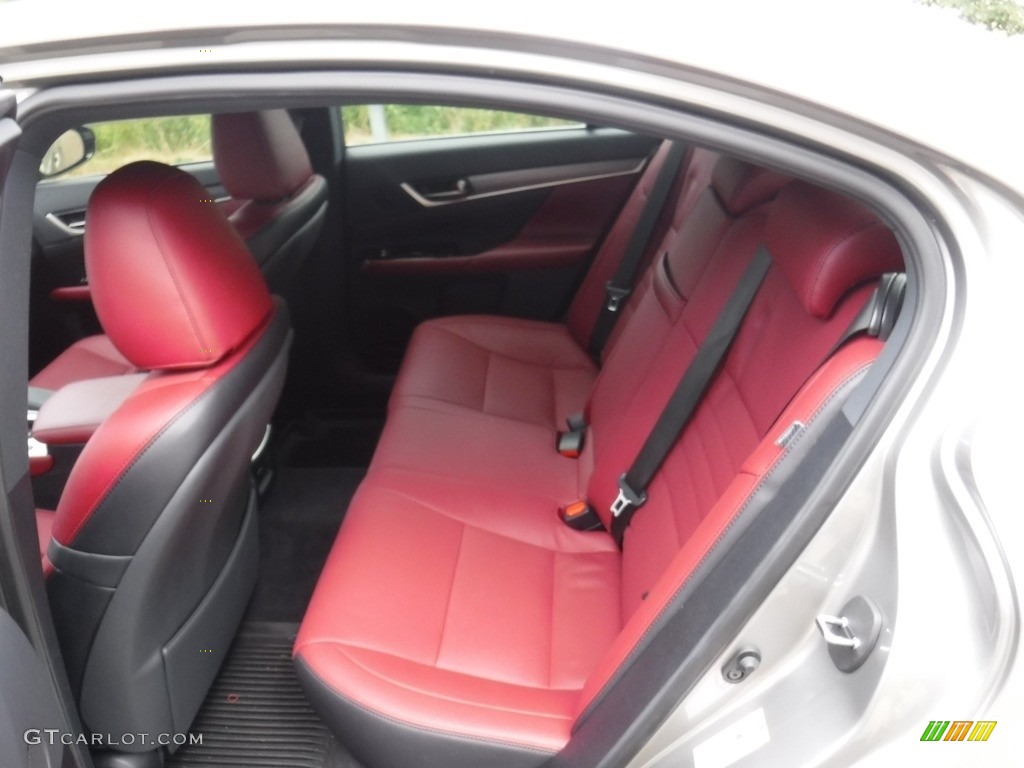 2018 Lexus GS 350 F Sport Rear Seat Photo #128548339