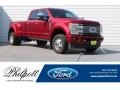Ruby Red 2017 Ford F350 Super Duty Platinum Crew Cab 4x4