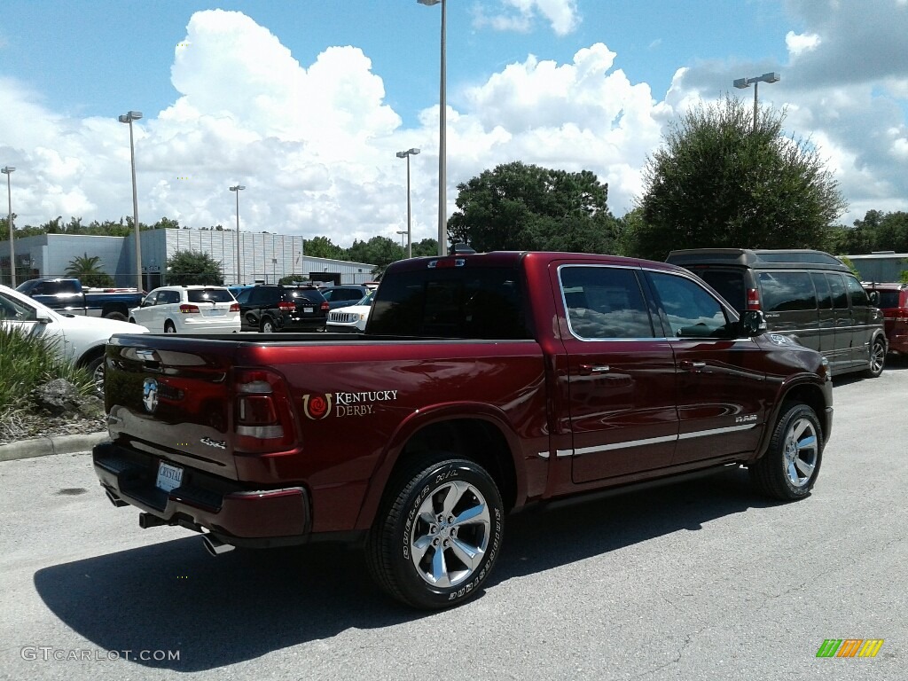 2019 1500 Limited Crew Cab 4x4 - Delmonico Red Pearl / Black photo #5