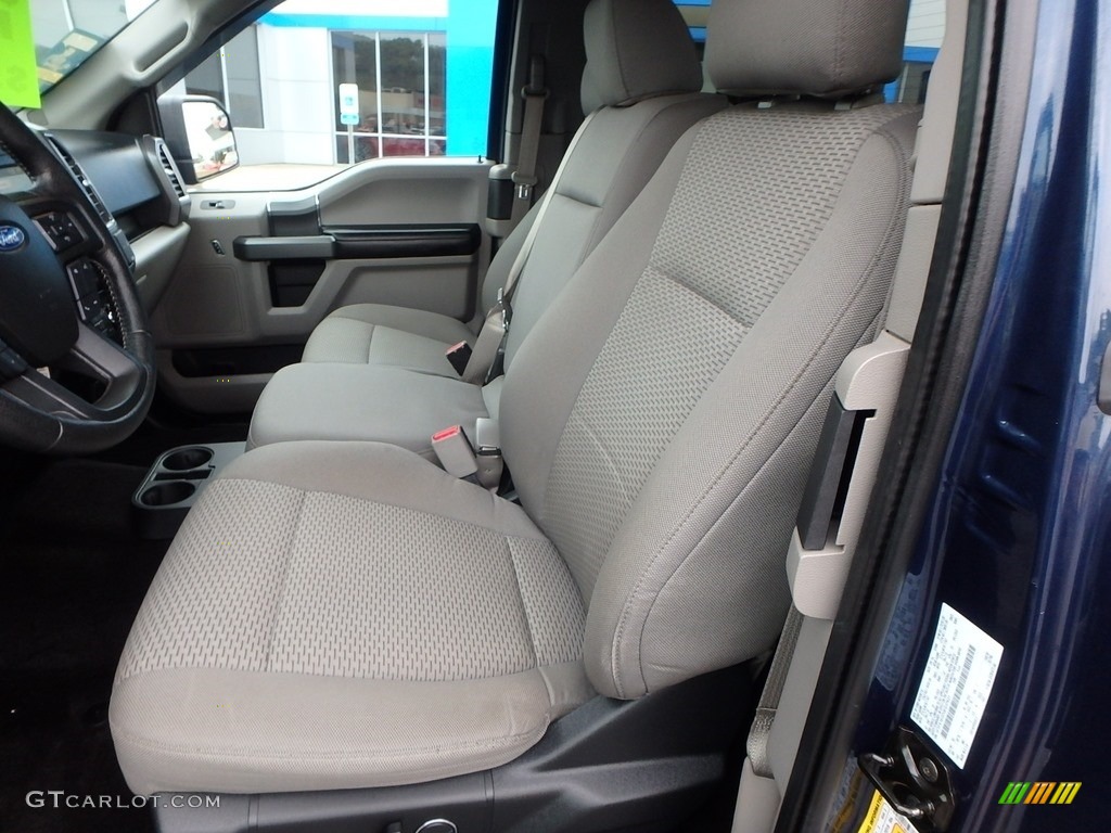 2016 F150 XLT SuperCab 4x4 - Blue Jeans / Medium Earth Gray photo #20