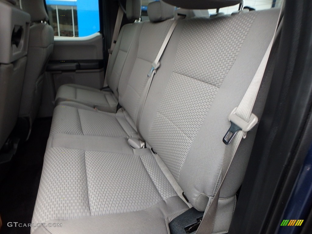2016 F150 XLT SuperCab 4x4 - Blue Jeans / Medium Earth Gray photo #21