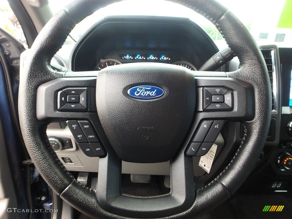 2016 F150 XLT SuperCab 4x4 - Blue Jeans / Medium Earth Gray photo #26