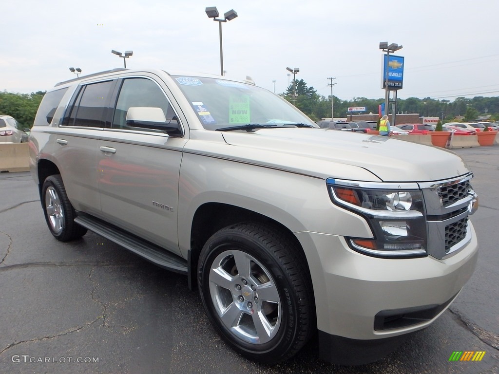 2015 Tahoe LT 4WD - Champagne Silver Metallic / Cocoa/Dune photo #11