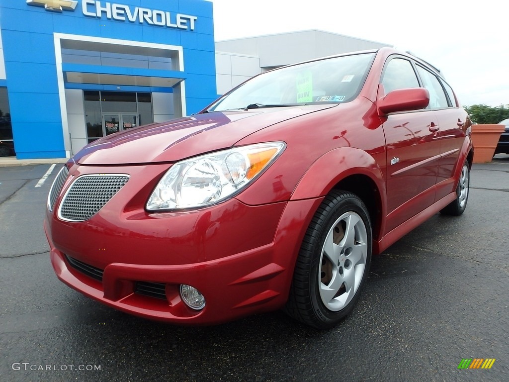 2008 Vibe  - Salsa Red / Graphite photo #2