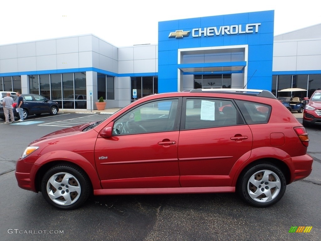 2008 Vibe  - Salsa Red / Graphite photo #3