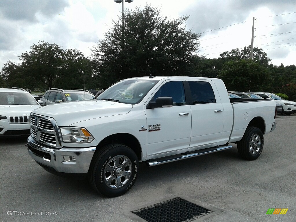 Bright White 2018 Ram 2500 Big Horn Mega Cab 4x4 Exterior Photo #128554966