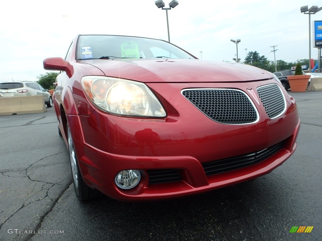 2008 Vibe  - Salsa Red / Graphite photo #12