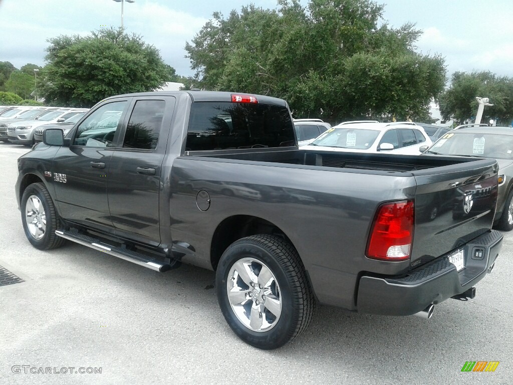 2018 1500 Express Quad Cab - Granite Crystal Metallic / Black/Diesel Gray photo #3