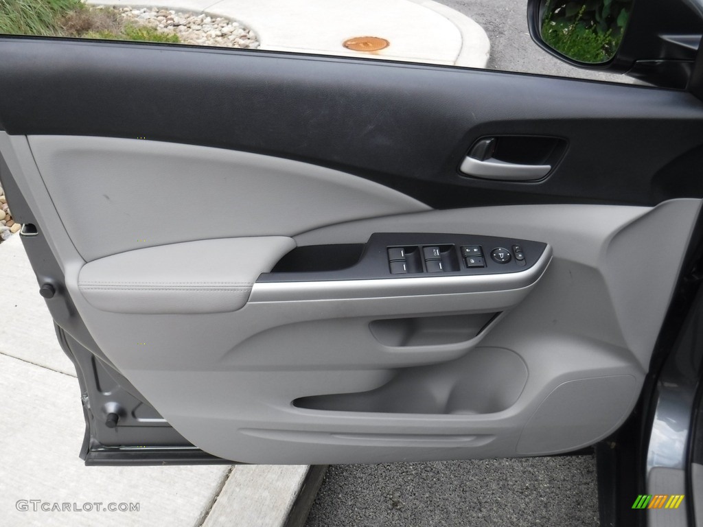 2013 CR-V EX-L AWD - Polished Metal Metallic / Gray photo #13