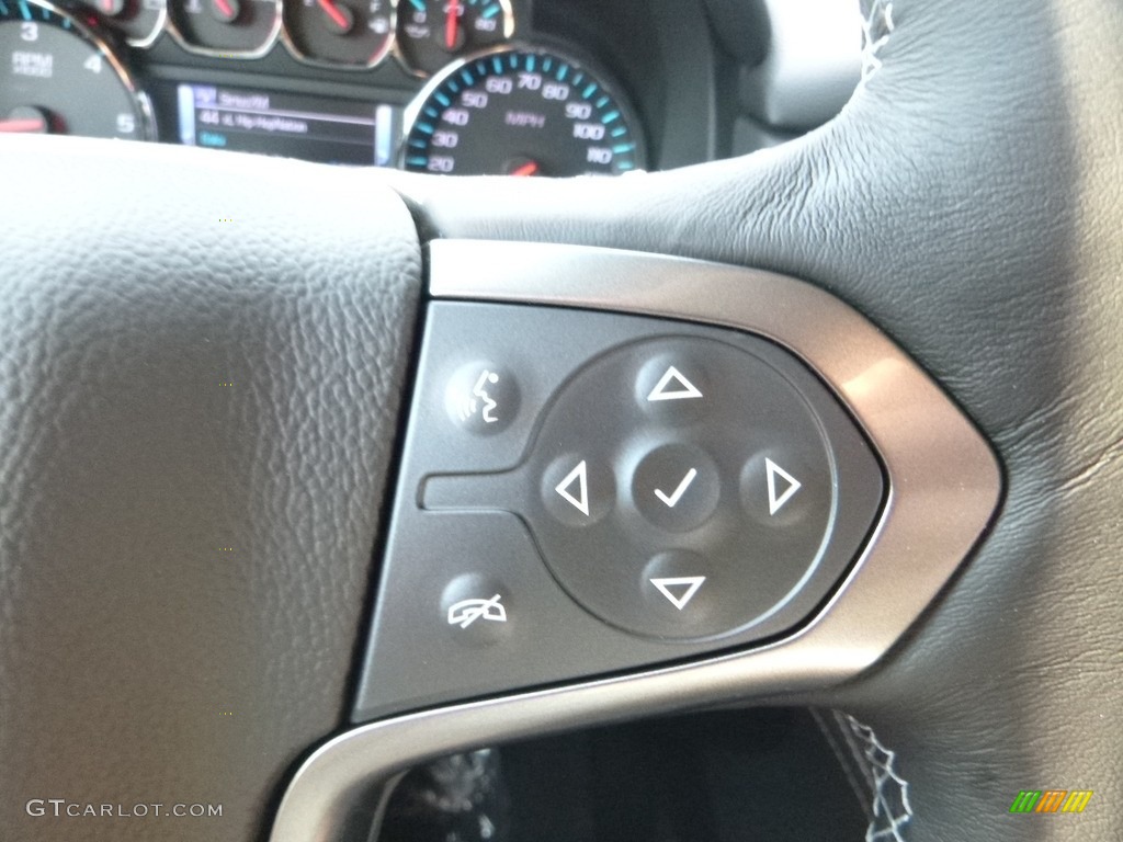 2019 Chevrolet Tahoe LS 4WD Jet Black Steering Wheel Photo #128557567
