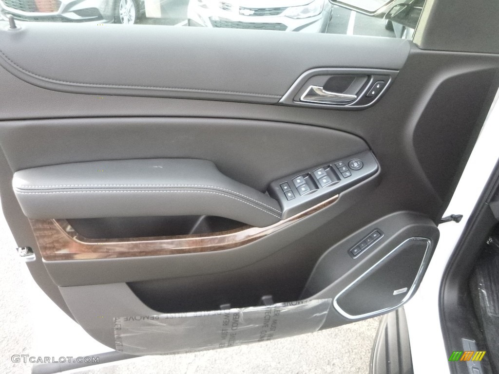 2019 Chevrolet Tahoe LT 4WD Jet Black Door Panel Photo #128557846