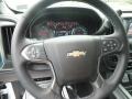 Jet Black 2019 Chevrolet Silverado 2500HD LTZ Crew Cab 4WD Steering Wheel