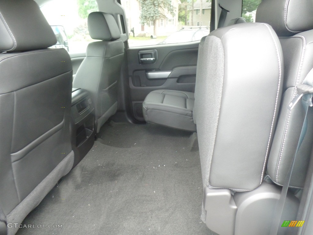 Jet Black Interior 2019 Chevrolet Silverado 2500HD LTZ Crew Cab 4WD Photo #128561314