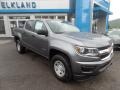 Satin Steel Metallic - Colorado WT Crew Cab 4x4 Photo No. 2