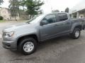 Satin Steel Metallic - Colorado WT Crew Cab 4x4 Photo No. 5