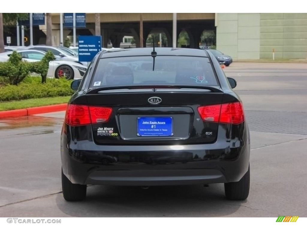 2011 Forte EX - Ebony Black / Stone photo #6