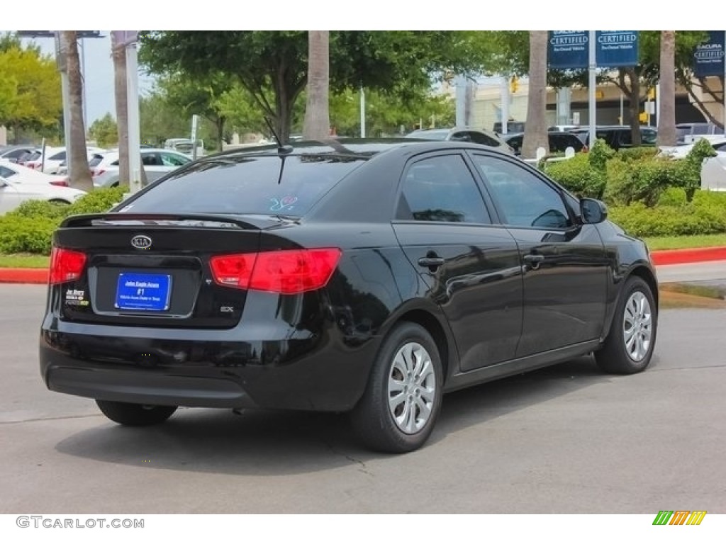 2011 Forte EX - Ebony Black / Stone photo #7