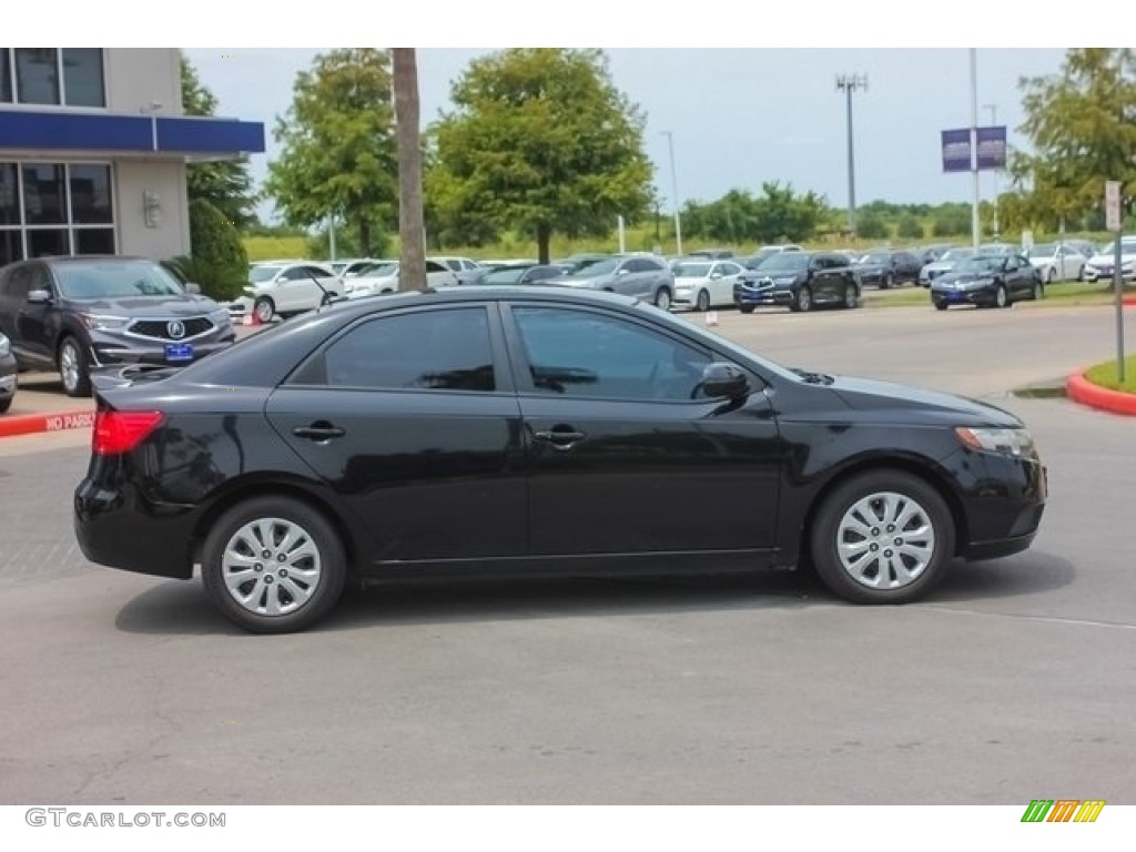 2011 Forte EX - Ebony Black / Stone photo #8