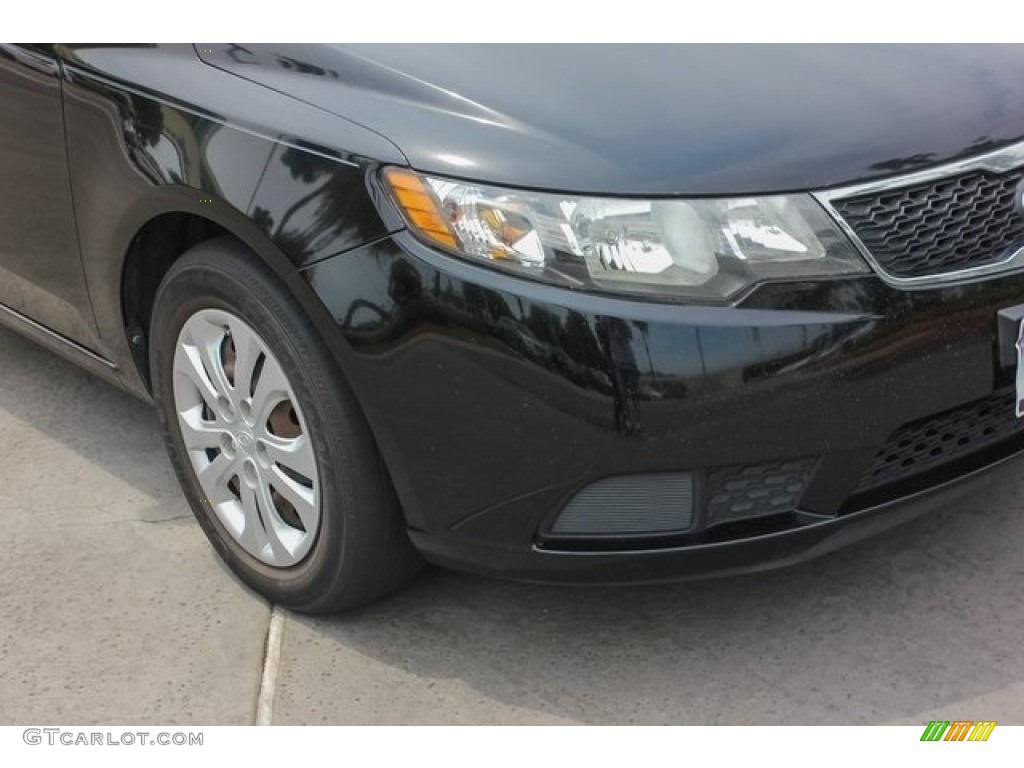 2011 Forte EX - Ebony Black / Stone photo #10